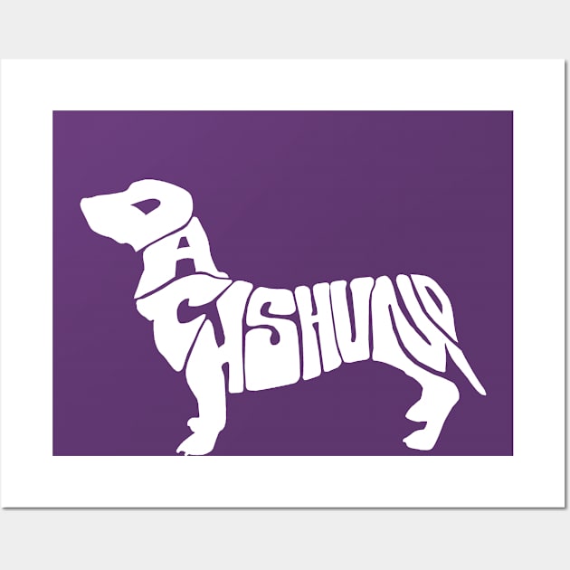 Dachshund Wall Art by JoyFabrika